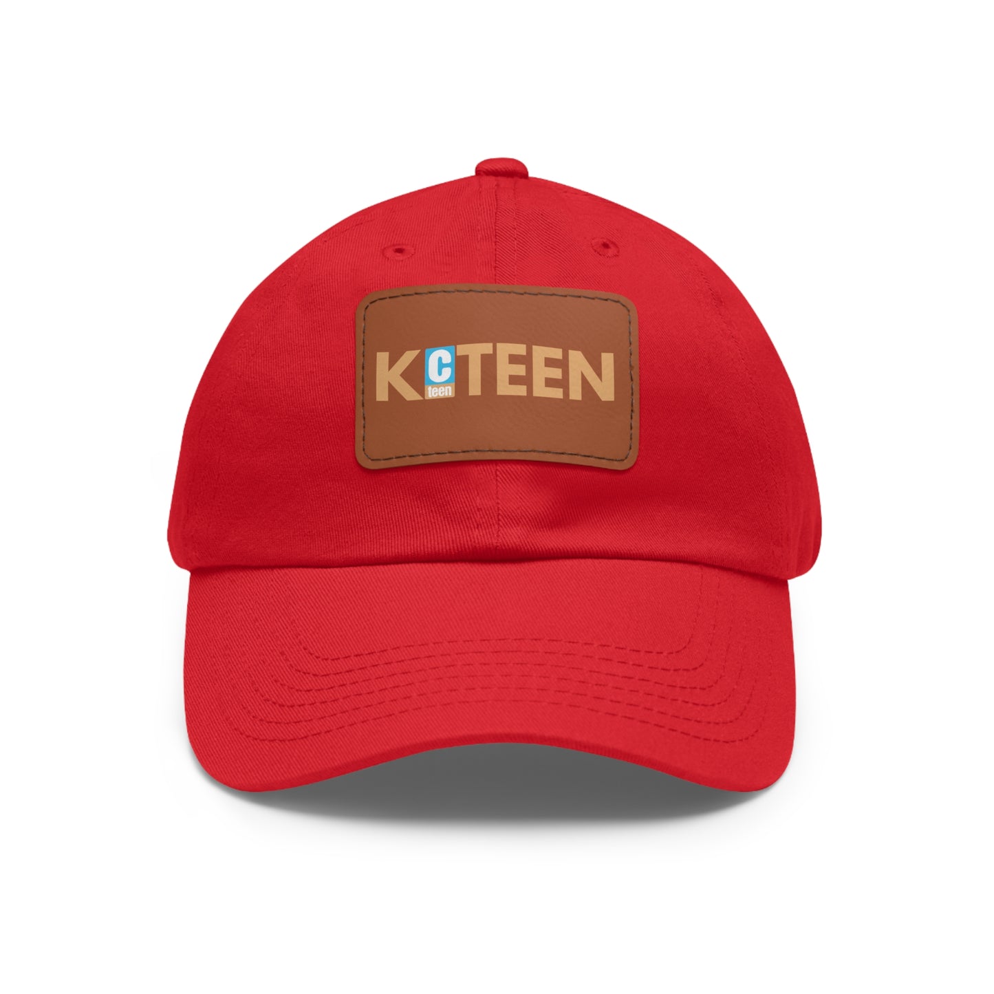 KCTeen Leather Patch Hat