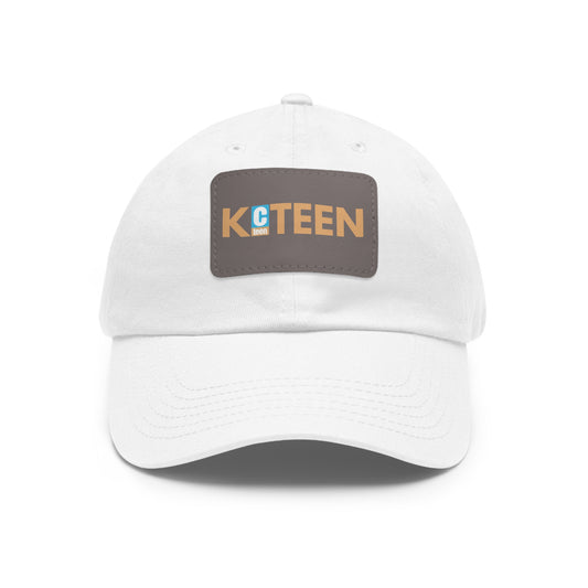 KCTeen Leather Patch Hat
