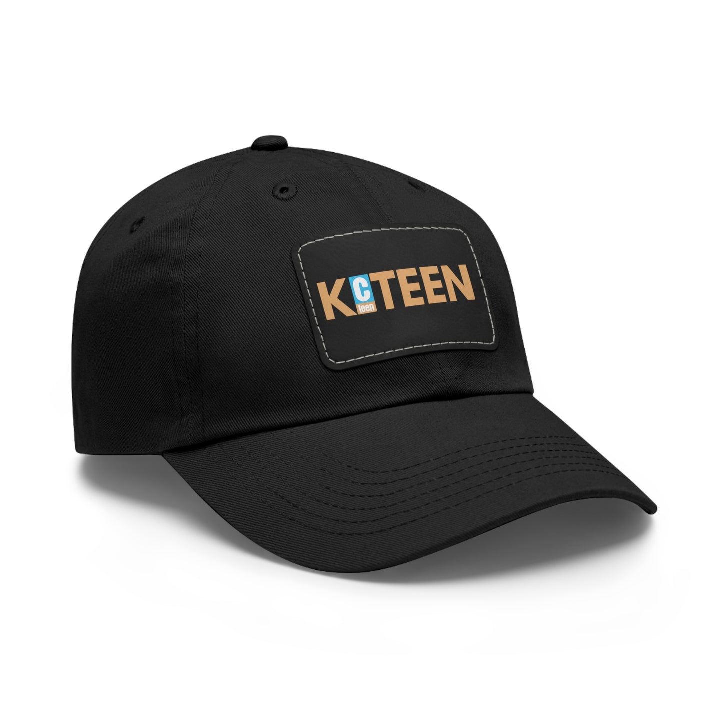 KCTeen Leather Patch Hat