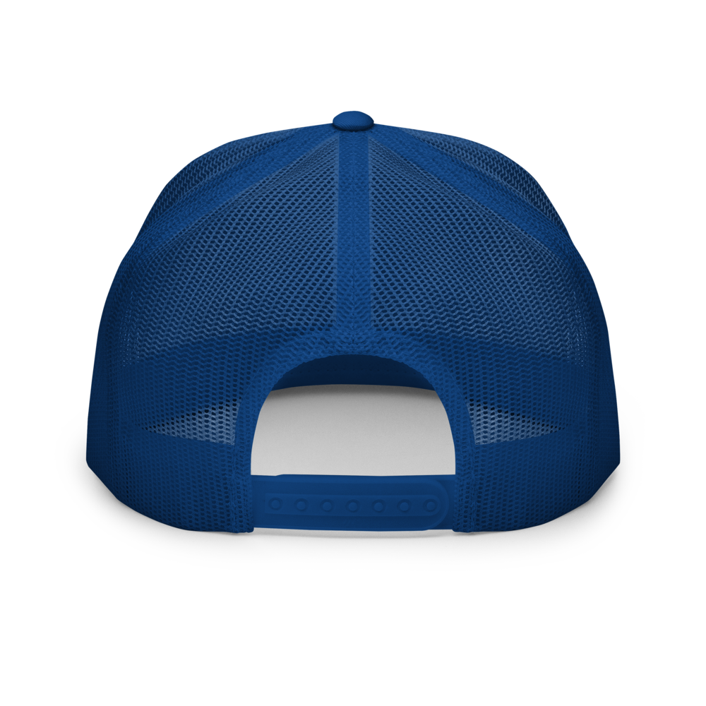 Lions Sport Trucker Hat (Yellow Embroidery) | Blue | Adult