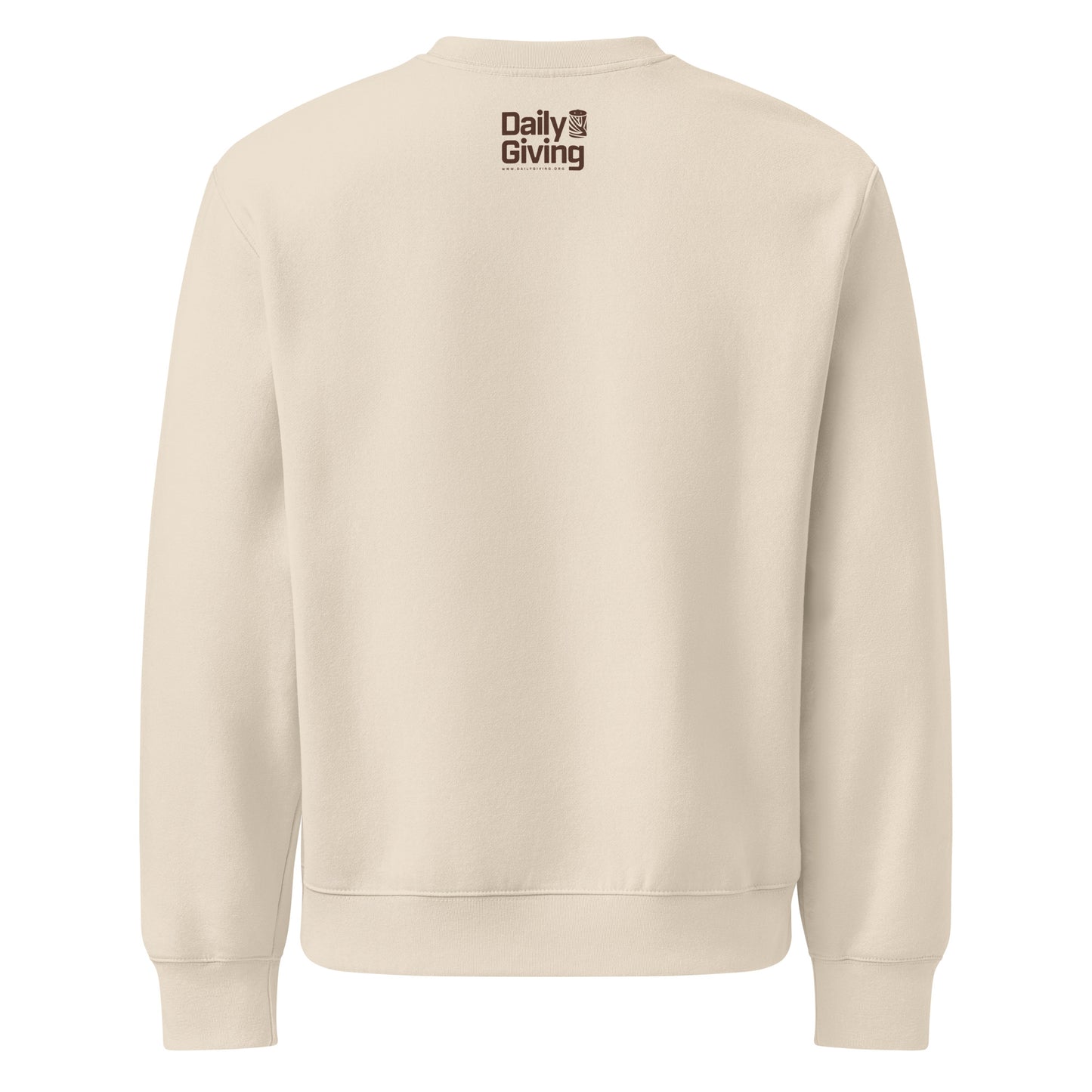 Little Giver - Daily Giving Oversized heavyweight sweatshirt