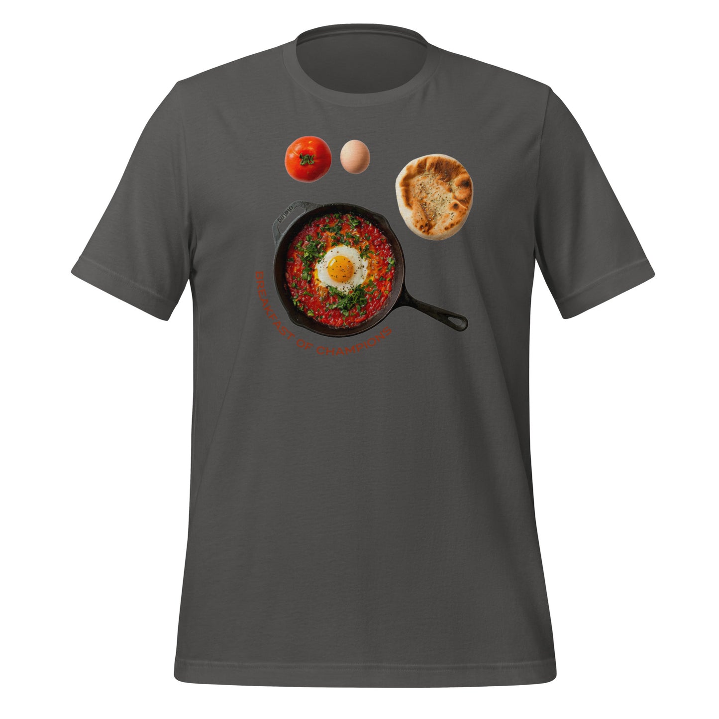 Petit-déjeuner des champions – T-shirt Shakshuka