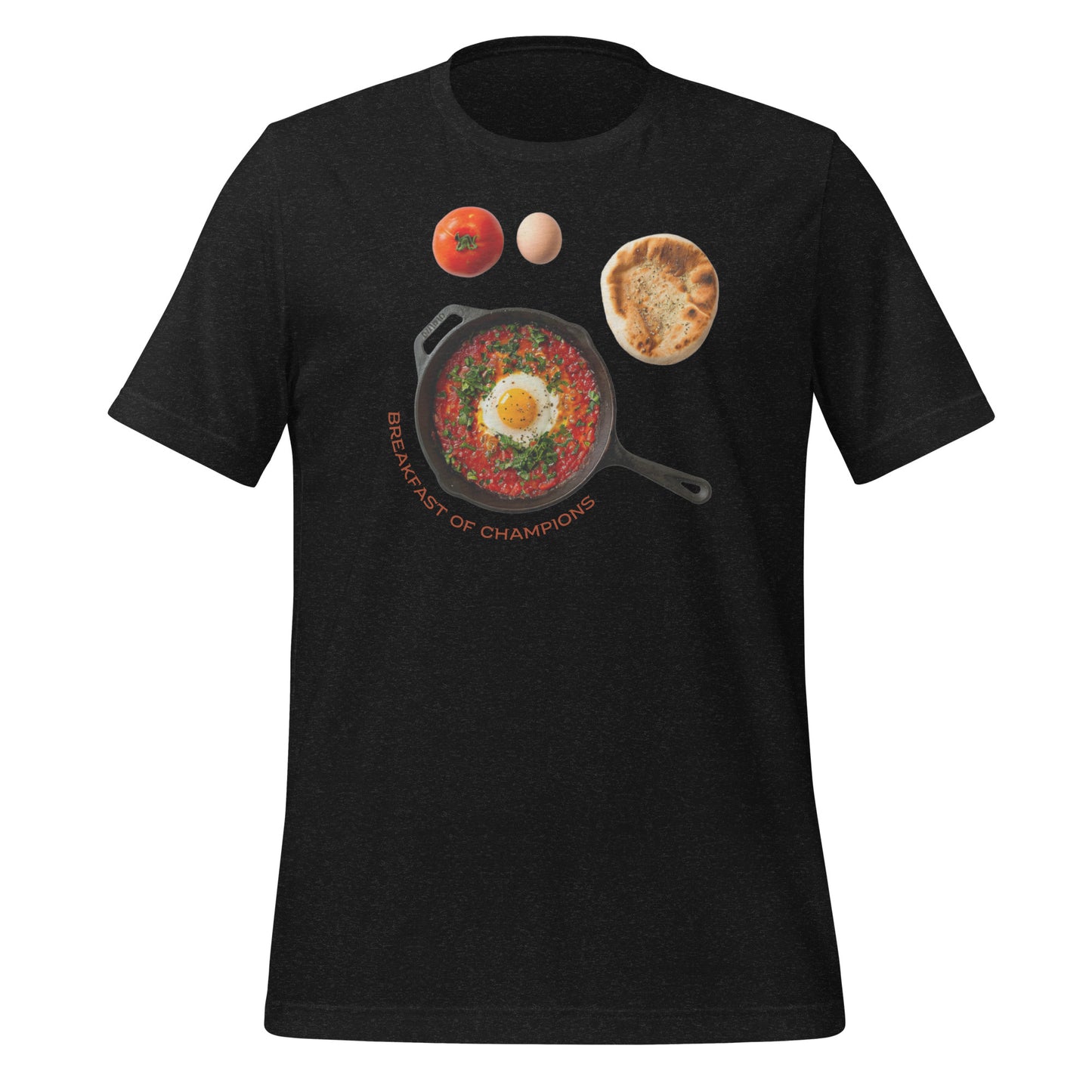 Petit-déjeuner des champions – T-shirt Shakshuka