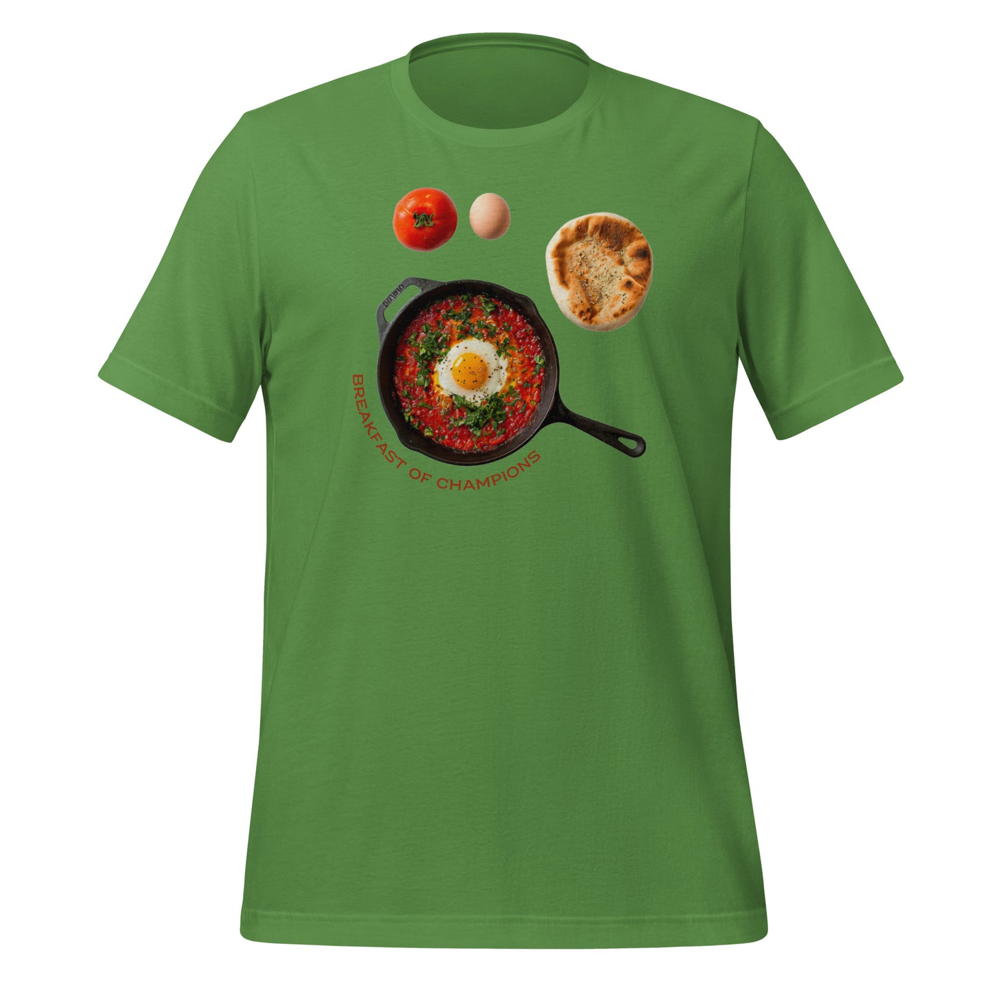 Petit-déjeuner des champions – T-shirt Shakshuka