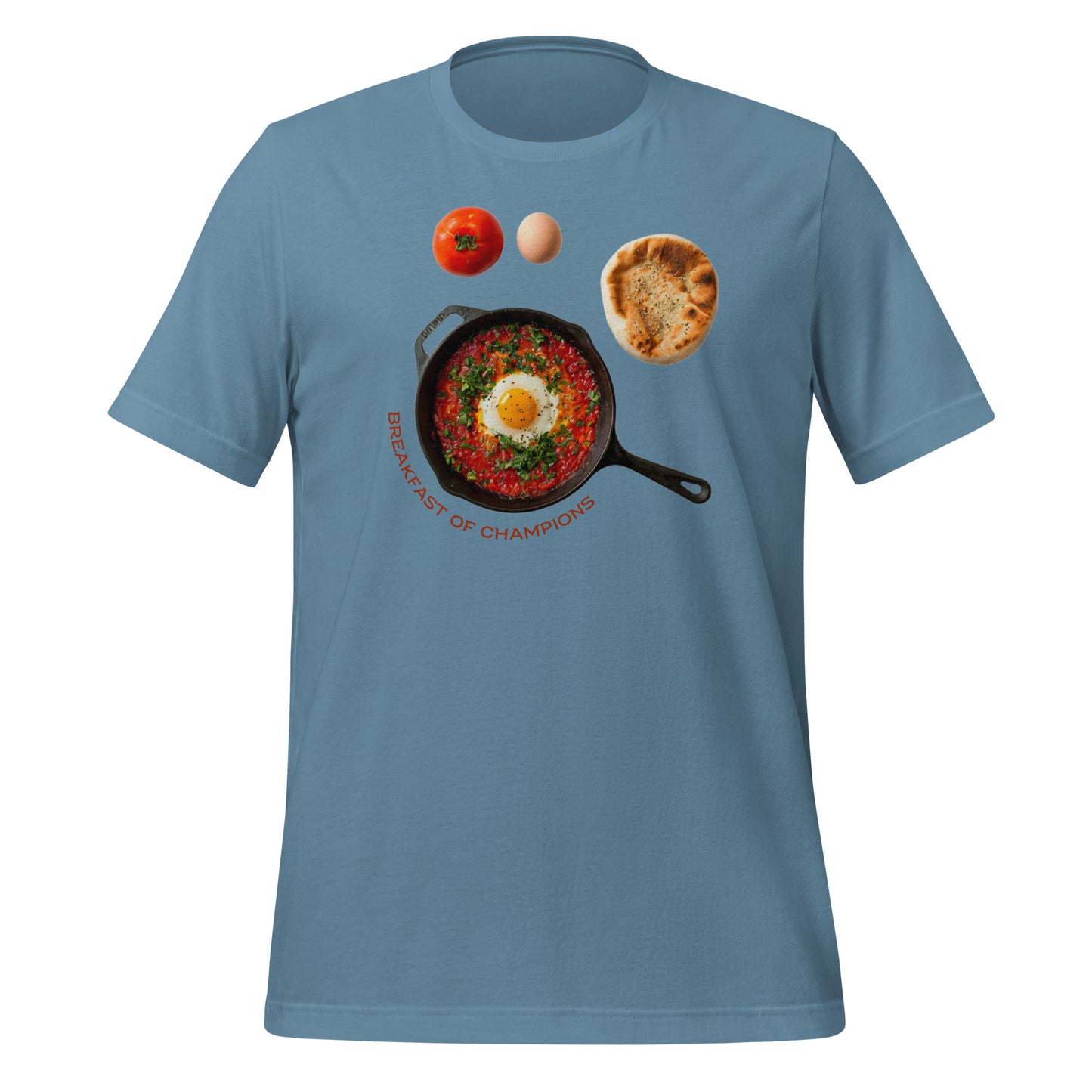 Petit-déjeuner des champions – T-shirt Shakshuka