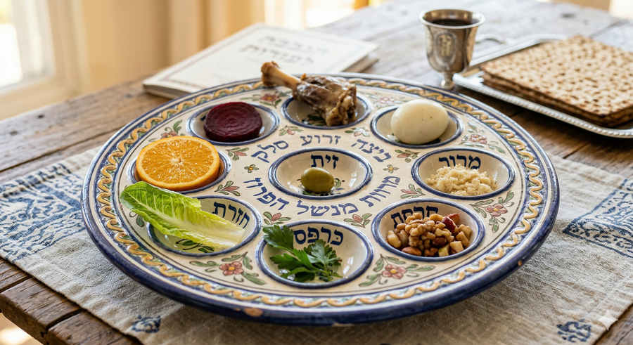 That Painted Seder Plate Is A Lie: About the Things We Put on Our Passover Table