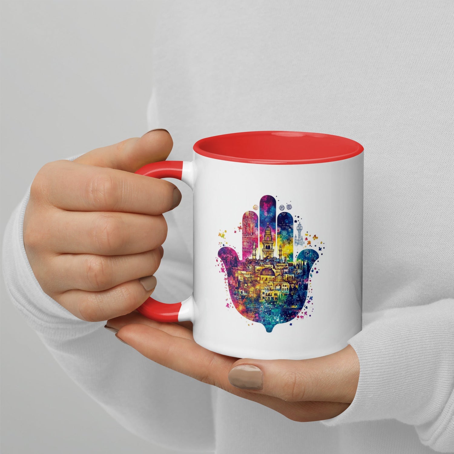 Holy Hamsa Mugs & Apparel | Jewish Protection & Good Luck Designs