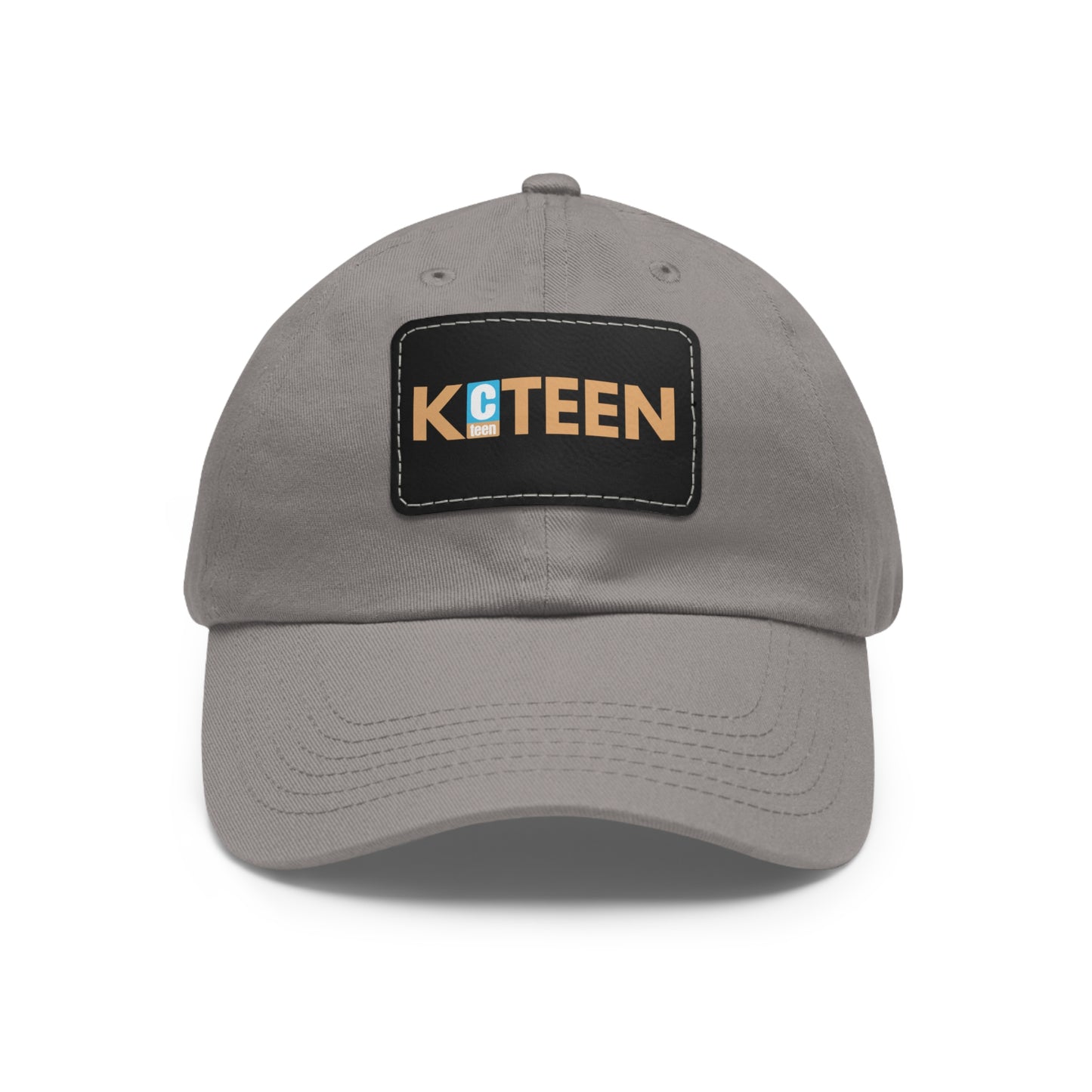 KCTeen Leather Patch Hat