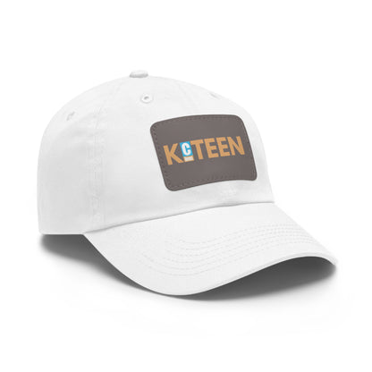 KCTeen Leather Patch Hat