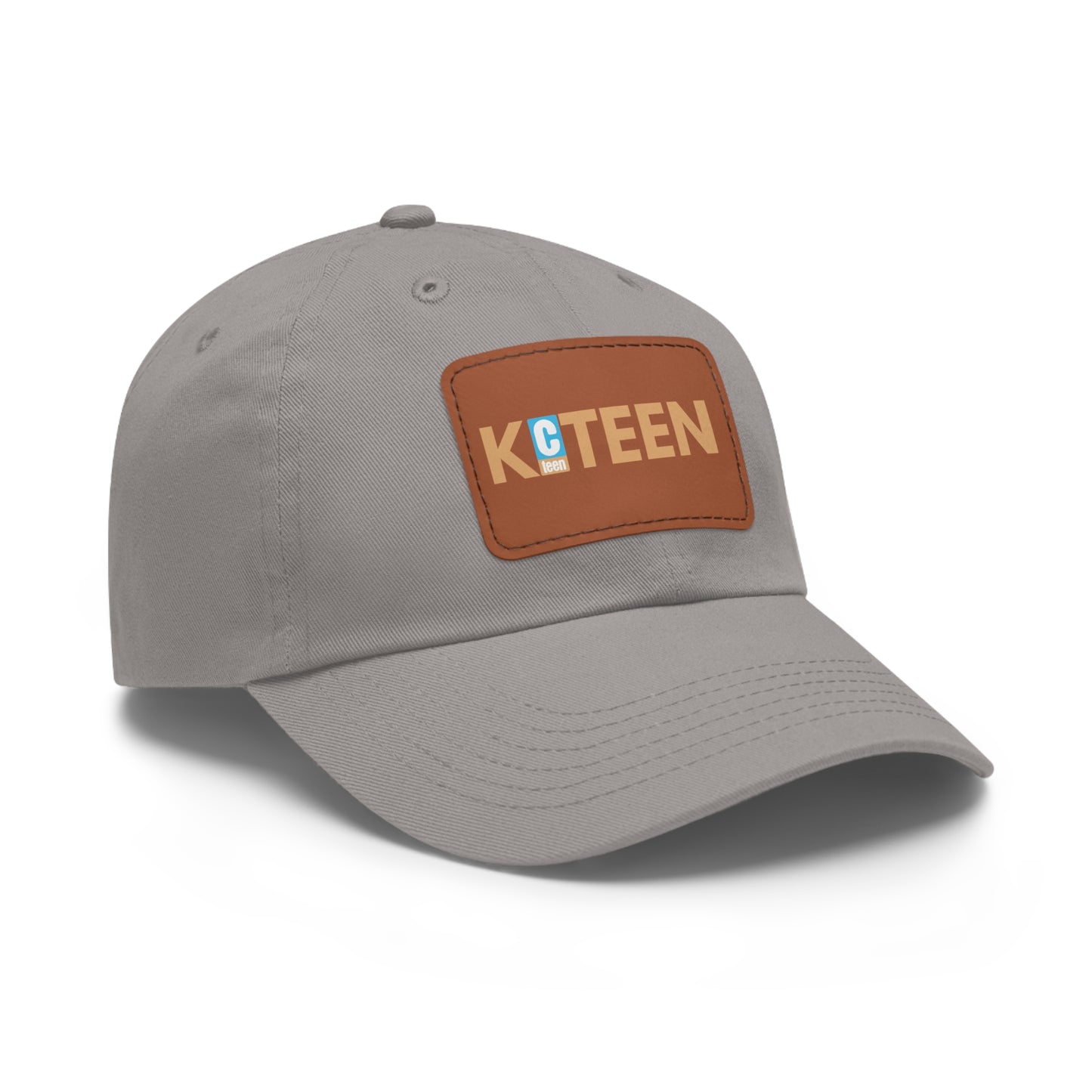 KCTeen Leather Patch Hat
