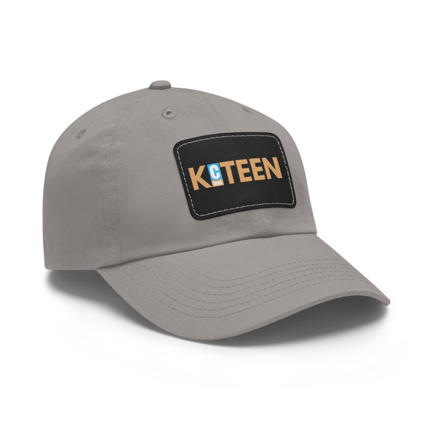 KCTeen Leather Patch Hat