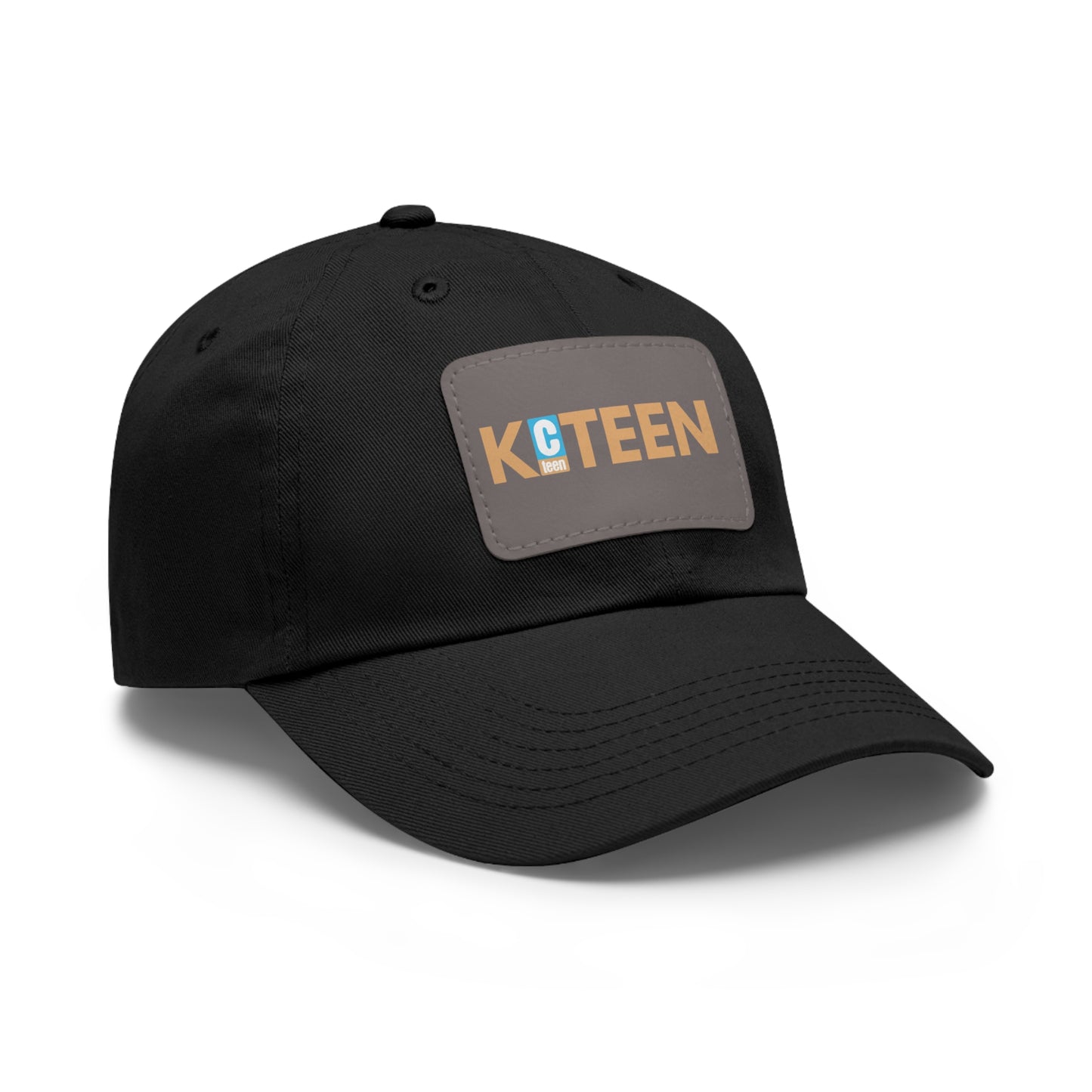 KCTeen Leather Patch Hat