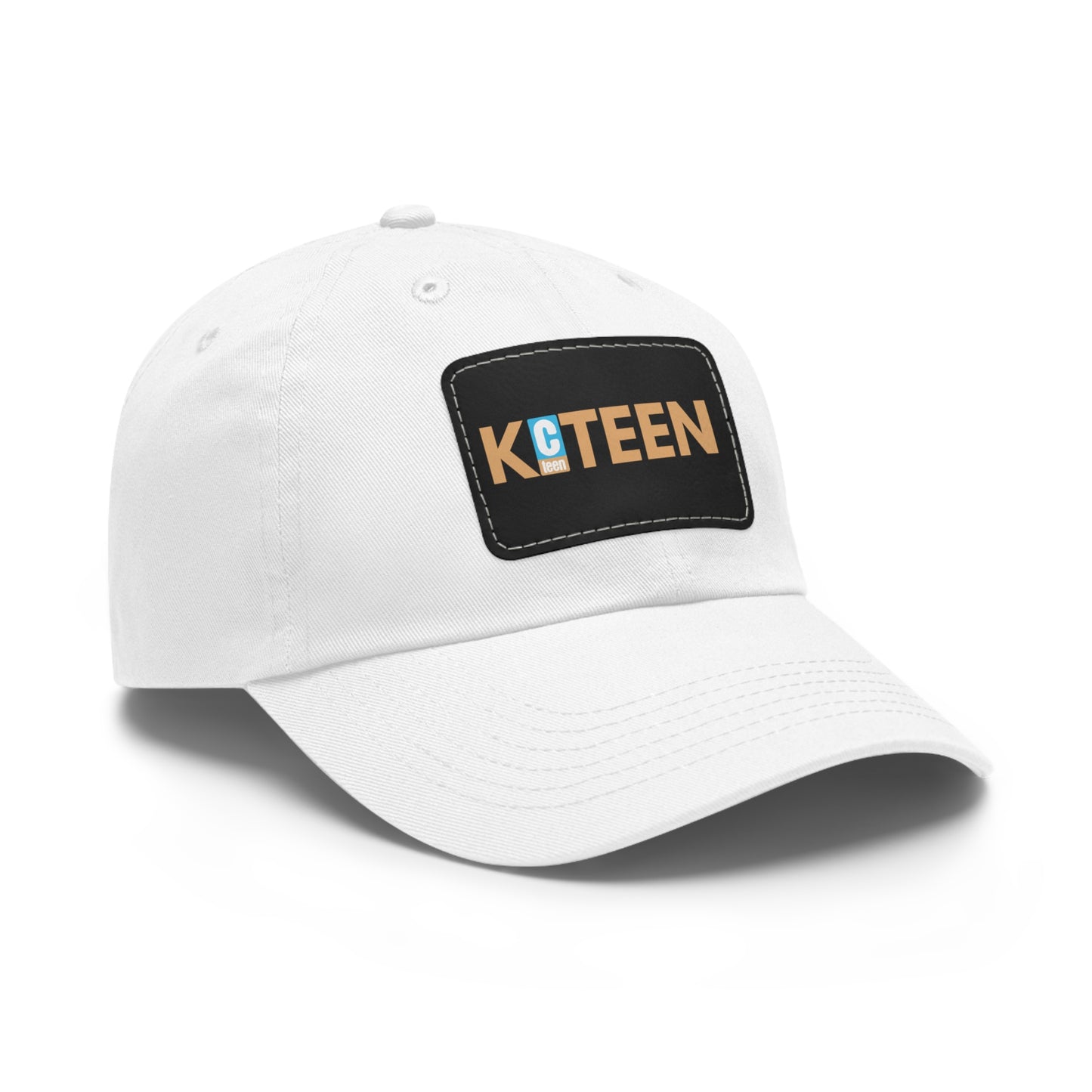 KCTeen Leather Patch Hat