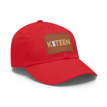 KCTeen Leather Patch Hat