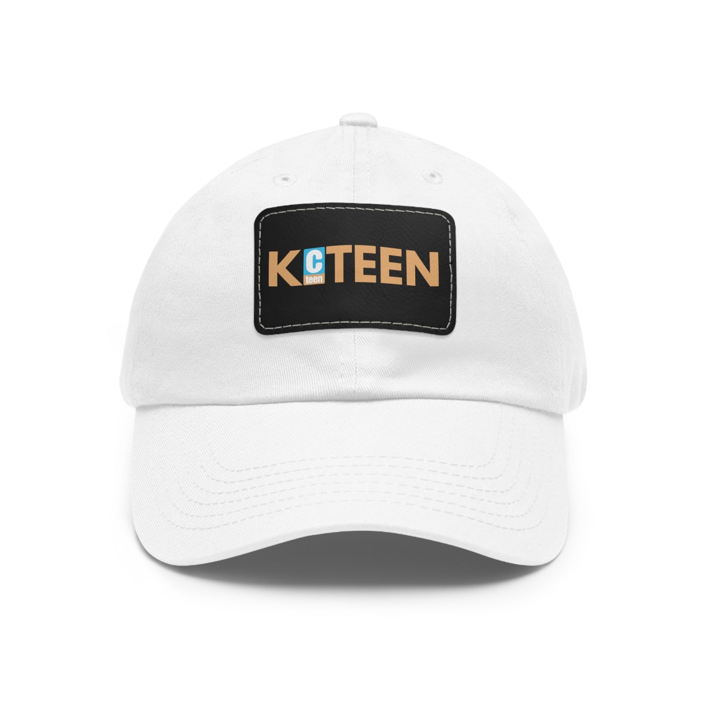 KCTeen Leather Patch Hat