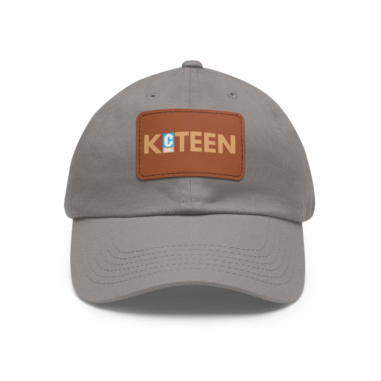 KCTeen Leather Patch Hat