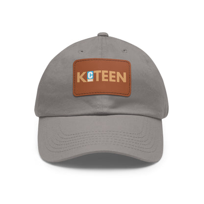KCTeen Leather Patch Hat
