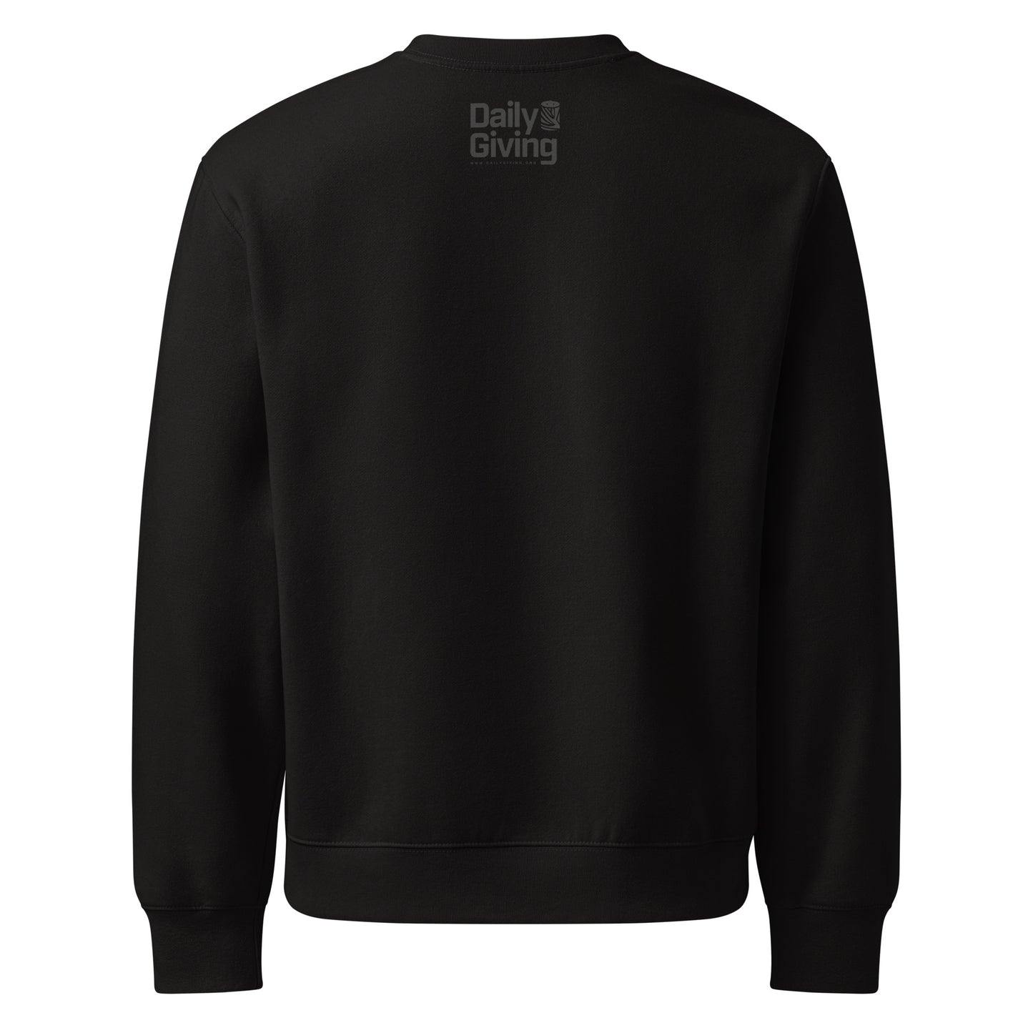 Giver - Daily Giving Varsity Silhouette Oversized Heavyweight Sweatshirt
