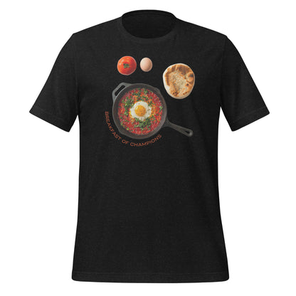 Petit-déjeuner des champions – T-shirt Shakshuka